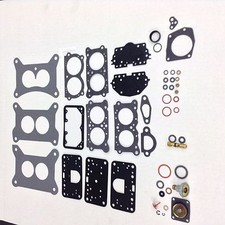 3 Holley 2300 Carburetor Kit 1967-1969 Chevy Corvette 427 Engine Tri Power