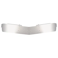 11" Sunvisor  Stainless Steel Drop Visor Fit Mack CH CX Granite Vision