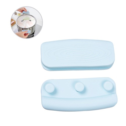 2 Pcs Silicone Sleeve Pot Holder Anti-scalding Ear Sleeves Handle