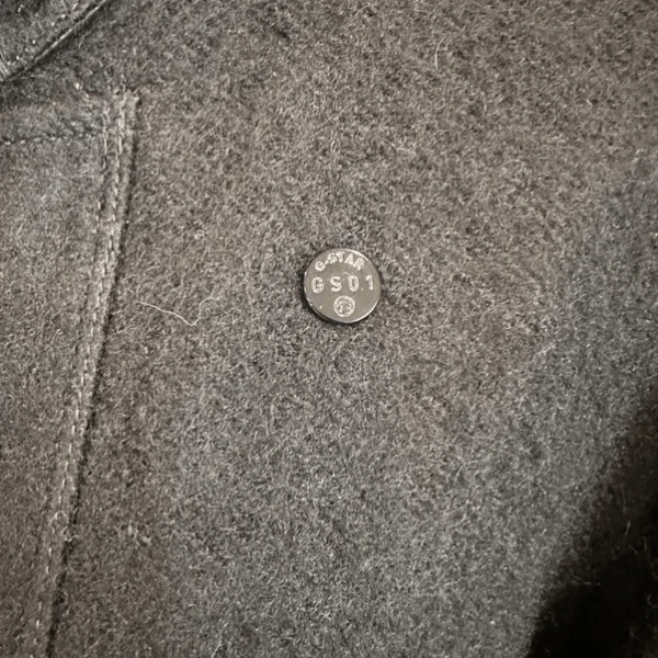 G-Star Raw Women's Wool Lined Relax Trench Overcoat Jacket Charcoal Gray Large - Image 4 of 4