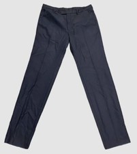  745 Dries Van Noten Men's Blue Percy Wool Suit Dress Pants Size 52