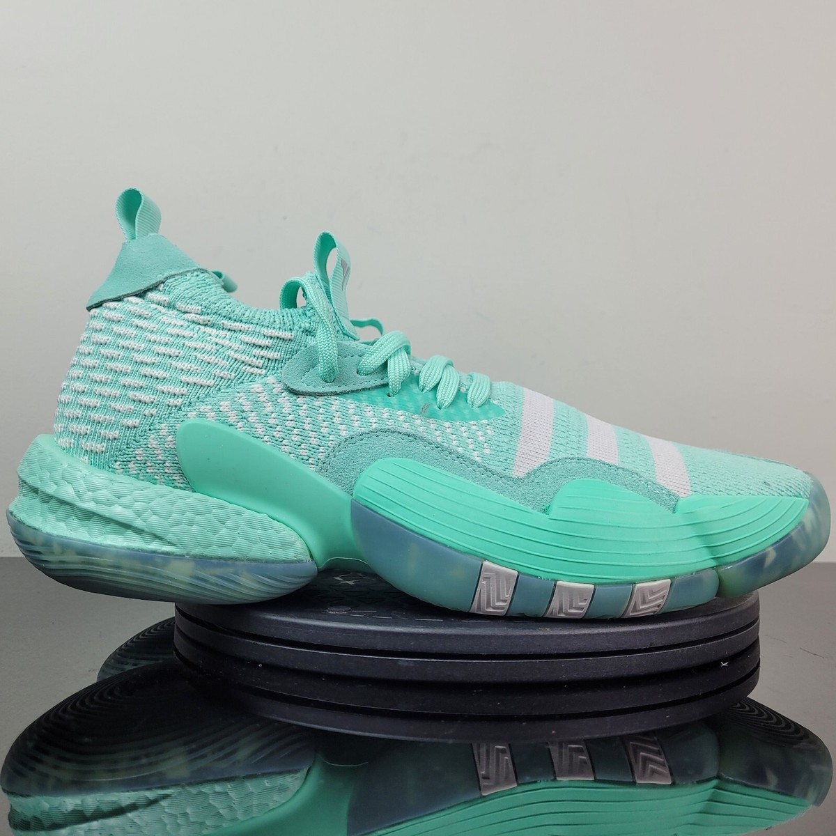Adidas Trae Young 2 Athletic Basketball Shoes Mint Green 