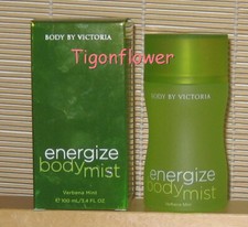 Victoria's Secret Energize Body Mist VERBENA MINT 3.4 fl oz 100 ml Brand New