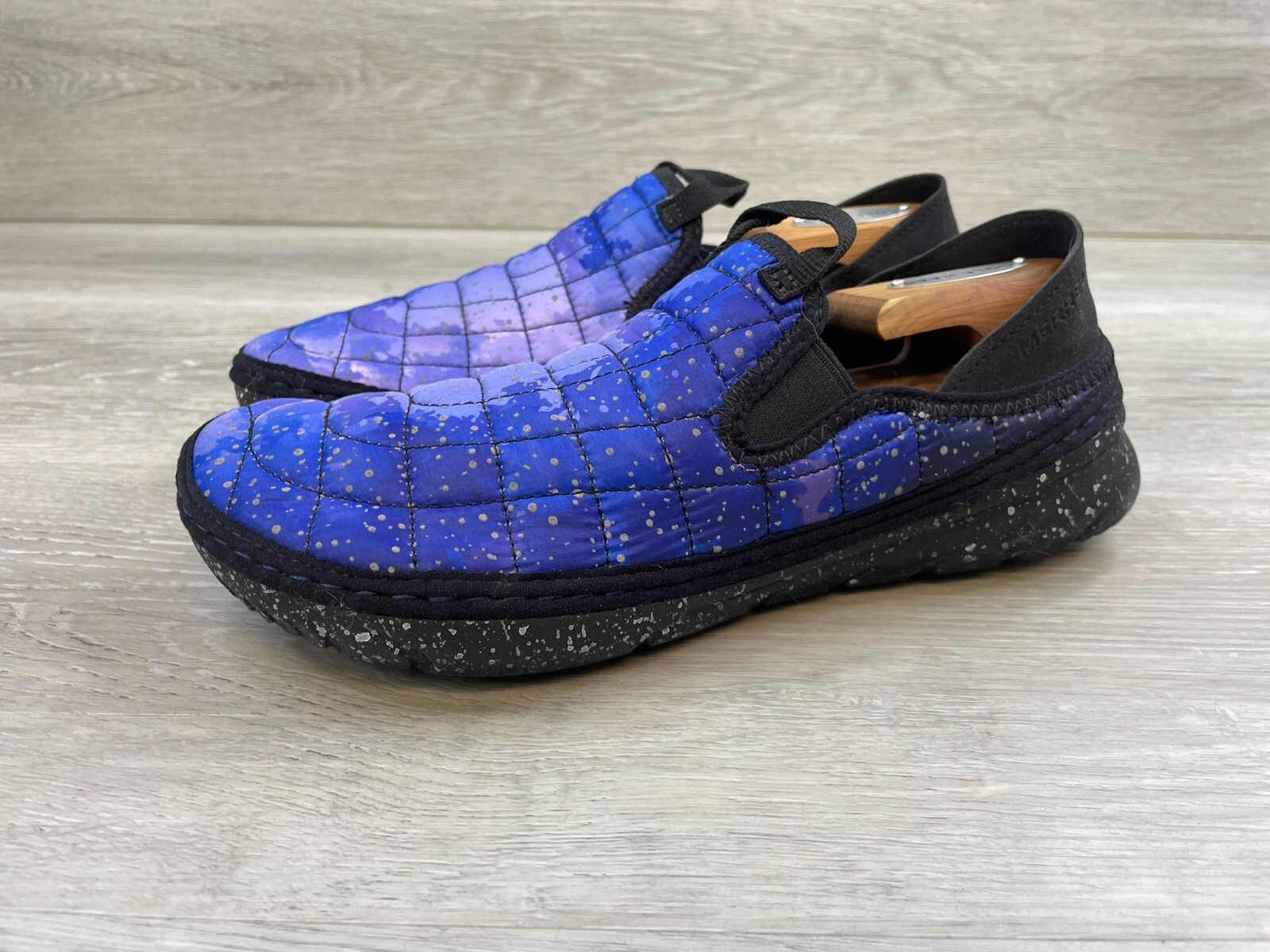 Merrell Hut Moc sneaker donna trapuntata outdoor escursionismo 7 blu scarpe comode