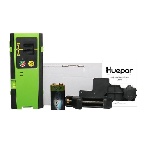 Huepar Box-1R 150 feet Red Cross Line Vertical Selectable Laser Lines +Receiver - Picture 8 of 10