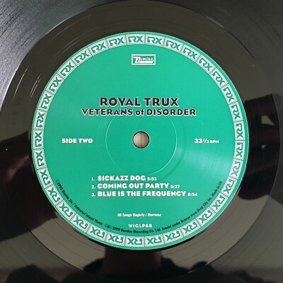 未使用  Trux - Veterans Of Disorder Royal Trux Veterans Of Disorder LP 1999 Original UK 1st press