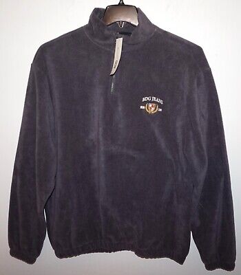 BDG Urban Outfitters Mens 1/4 Zip Fleece Purple Crest BDG Urban Outfitters Mens 1/4 Zip Fleece Purple Crest