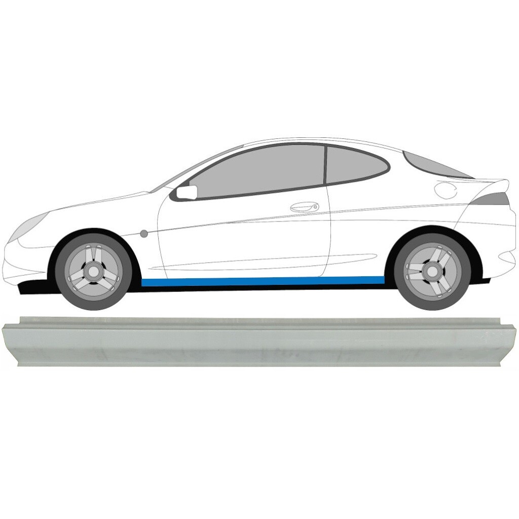 FORD PUMA 1997-2002 SILL REPAIR PANEL ROCKER PANEL LEFT LH UK