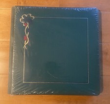 Creative Memories 12x12 Album Green Christmas Holiday Holly - New Sealed