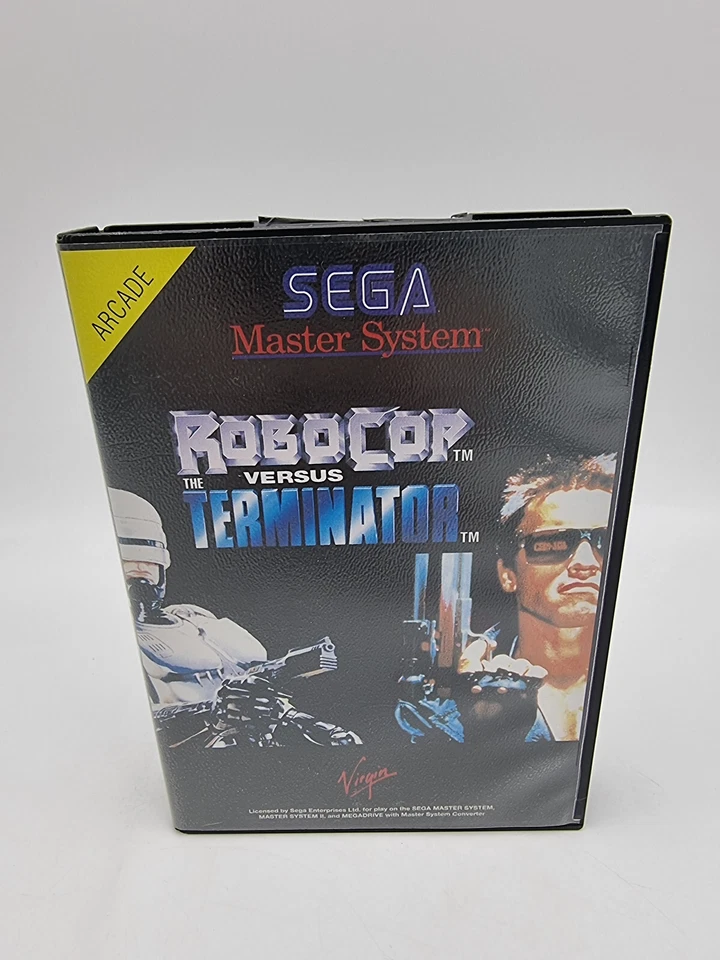 Robocop Vs the Terminator Sega Master System Pal Box Used Tested - Image 2 of 4