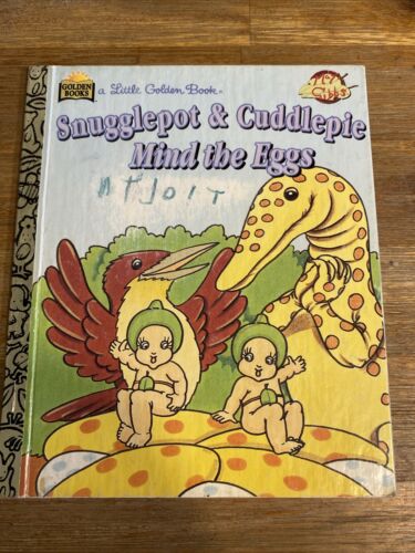Little Golden Book - Snugglepot & Cuddlepie Mind The Eggs 1997 May Gibbs Vintage - Foto 1 di 4