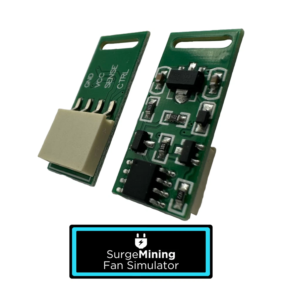 Fan simulator for Bitmain Antminer WhatsMiner 1 Piece S19 S9 L3 E9 Ship from US