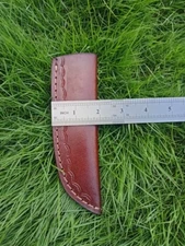 Custom Handmade 7”Fixed blade Leather Sheath / Holster / Case / vertical Knife