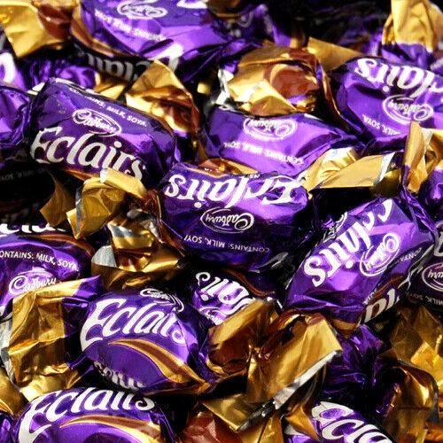 Cadbury Chocolate Eclairs Pick Mix Retro Bag Sweets Toffee Classic Bulk  200g-1KG | eBay