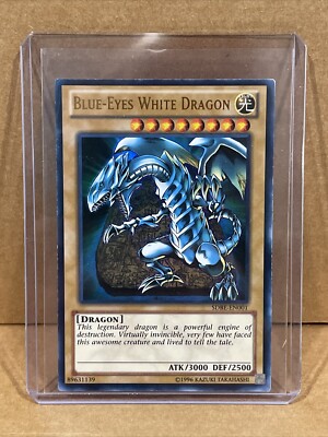 Blue-Eyes White Dragon 89631139 Yu-Gi-Oh TCG 1996 SDBE-EN001 (JC7