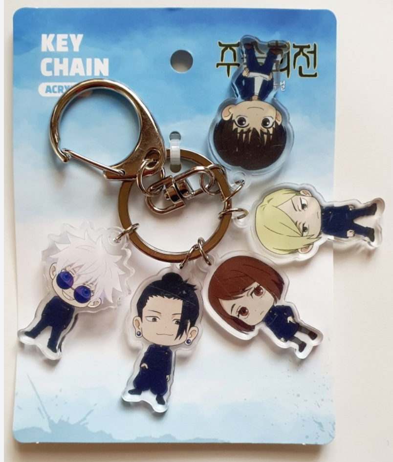 Jujutsu Kaisen Gojo Geto Acrylic Keychain Japanese Anime Korea