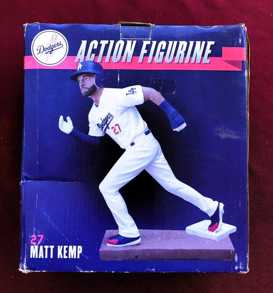 FIGURA DE ACCIÓN COLECCIONABLE NEW ERA MATT KEMP #27 L A DODGERS 2014 MLB EN CAJA Foto 2 de 4