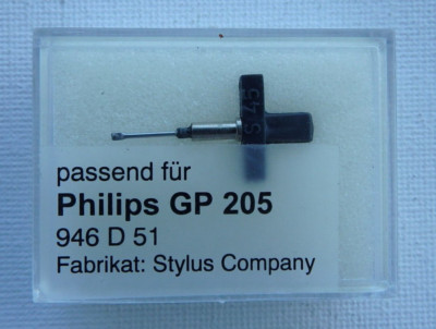 946 / D 51 - Diamant Nadel für Philips GP 204, GP 205 - NEU in OVP
