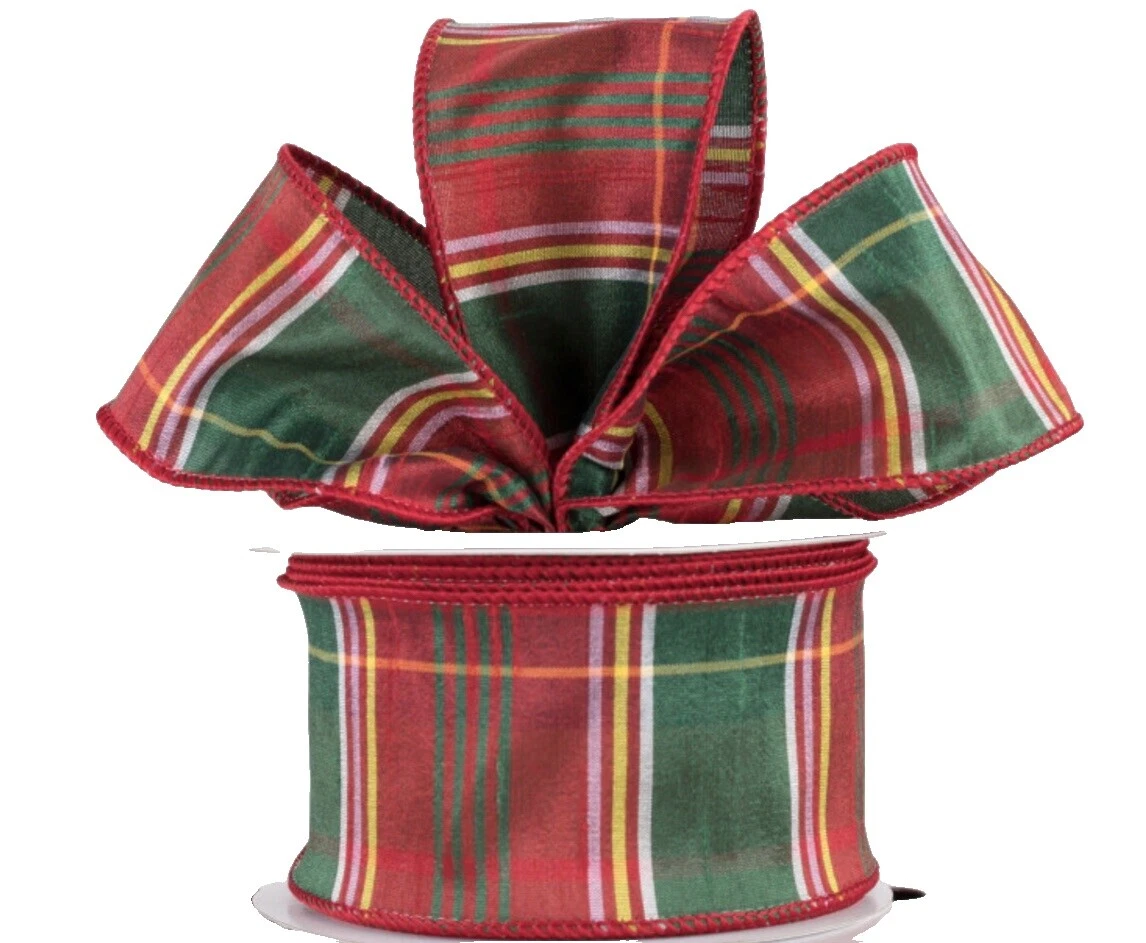 Cintas de seda Navidad Impreso Craft