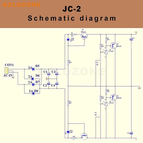 JC-2 Class A Fully Symmetrical FET CPI Parallel Power Supply Pramplifier PCB - Bild 5 von 7