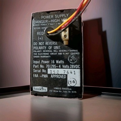 Piper Hoskins Nav Light Power Supply 14v P/N 701295-1 TESTED (0624-181)