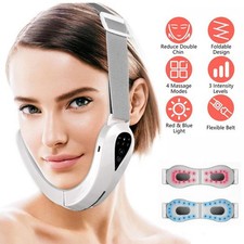 Electric V Face Lifting Device Photon Therapy Double Chin Remove Cheek Lift Belt