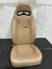 Blemished Corbeau Moab Spice Vinyl Reclining Passenger Side Racing Seat - Single