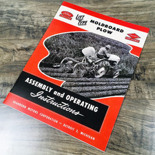 Ford Dearborn 3pt Lift Type Moldboard Plow Assembly Operators Manual 8n 2n 9n Ford Dearborn 3pt Lift Type Moldboard Plow Assembly Operators Manual 8n 2n 9n
