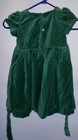laura ashley london girls green velour dress size 4T excellent !!! — photo 3
