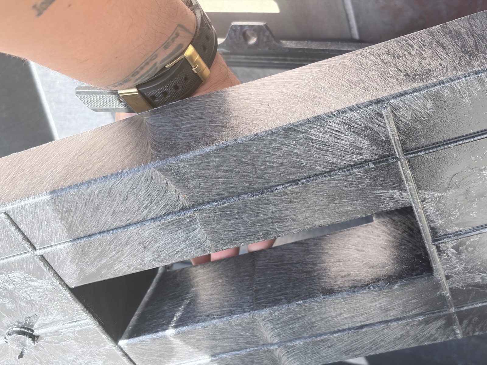 Vintage Contico Professional Tuff Box Divided Tool Tray Socket USA 26” Plastic