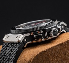 Hublot Big Bang 44 Ceramic Steel $16K MSRP Carbon Fiber Automatic 301.SB.131.RX 9