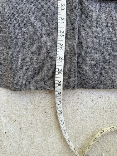 NWT Max Studio Double Breasted Grey Tweed Blazer Size Large - Picture 10 of 12