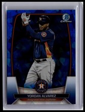 2023 Bowman Chrome Sapphire #25 Yordan Alvarez Refractor