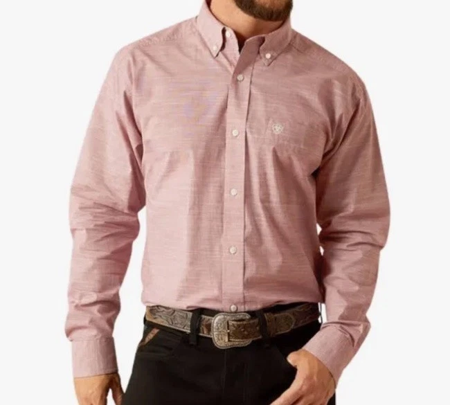 Chemise Ariat Pro Series 2XLT à Carreaux – Manches Longues, Boutonnée, Look Western Et Cowboy