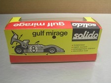 Solido #17 Gulf Mirage GR8 Le Mans Gulf 1/43 scale Original Box Only