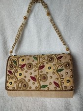 Vintage Metro Bagz -Unique Beaded Evening Bag Handbag Purse