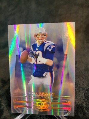 2007 Donruss Threads BRONZE HOLOFOIL #26 Tom Brady 186/250  HOF GOAT