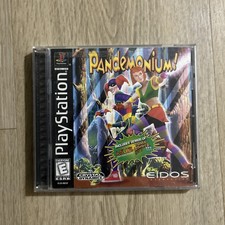 Pandemonium PS1 Complete Tested Sony Playstation Vintage 1997 Eidos Black Label Pandemonium PS1 Complete Tested Sony Playstation Vintage 1997 Eidos Black Label