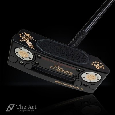 Scotty Cameron STUDIO STYLE SQUAREBACK II Diamond Neck Art Putter