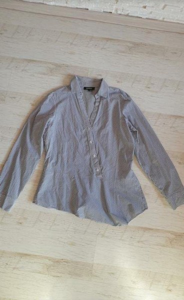Women DKNY Shirt Grey 40 / L / 48 #7EX2