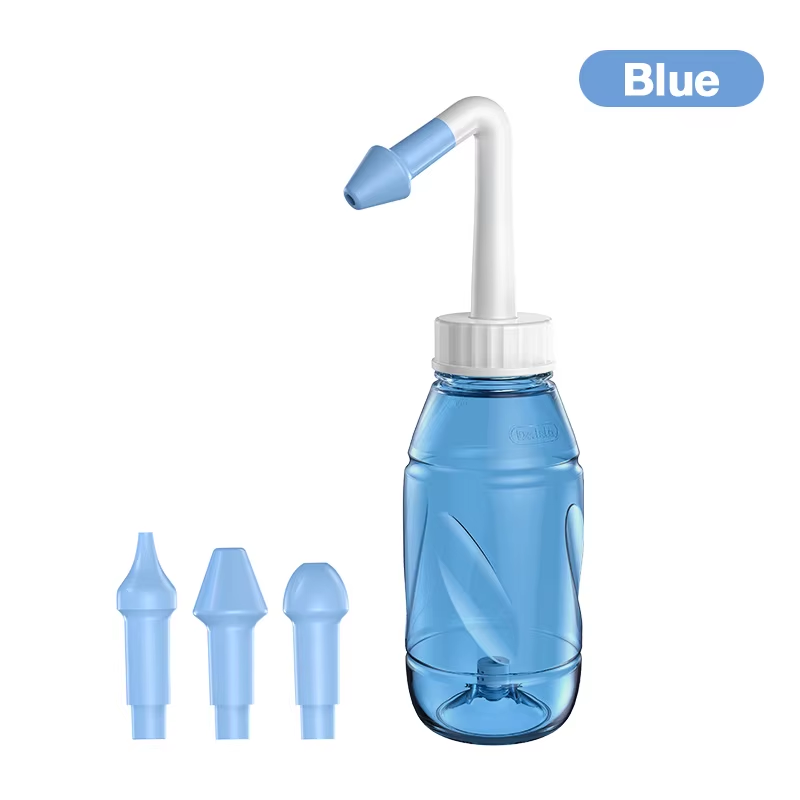MAMIJOY 300ML Nasal Irrigator Nasal Rinse Bottle Nasal Wash Cleaner Nose Protect