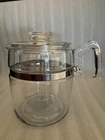 Vintage Pyrex Flameware 6-9 Cup Perculator #7759-B Complete Made in USA