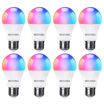 Mochiba Smart Wifi Led Light Bulbs Compatible Alexa And Google Home Assistant