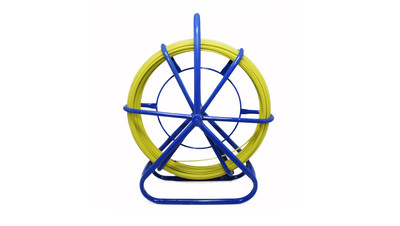 FRP Fiberglas Fernbedienung zum Kabelziehen Ø6mm, 50m, gelb /T2DE