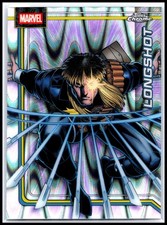 2026 Topps Chrome Marvel Comics #71 Longshot RayWave Refractor