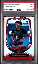 2021 PANINI CHRONICLES DRAFT PICKS #144 JALEN GREEN PSA 9