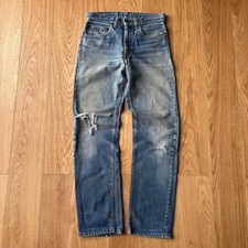 70s Levi's 505 Single Denim Pants W30 Vintage