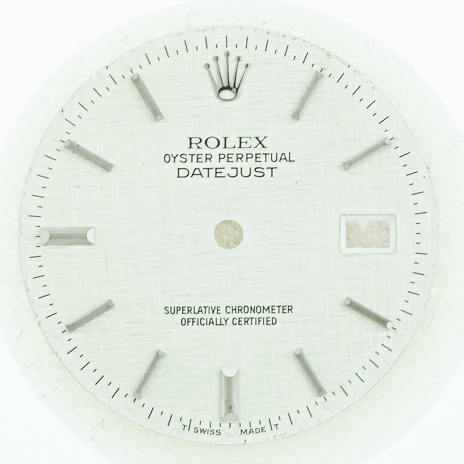 Rolex Datejust Mens Stainless Steel Silver Index Dial - T SWISS MADE T - LTD-413