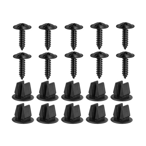 Gmc Terrain Fender Bag Of 10 GM Fender Liner Bolts – Torx Pan Head Screw #8, OEM 11570637 (Fits 2008-2021) Oem Fender Flares Silverado - Foto 9