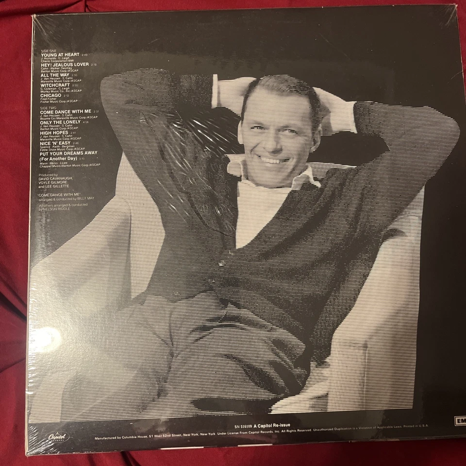 The Best Of Frank Sinatra Sealed New Vinyl Record LP Capitol Records 1960’s VTG - Image 3 of 4